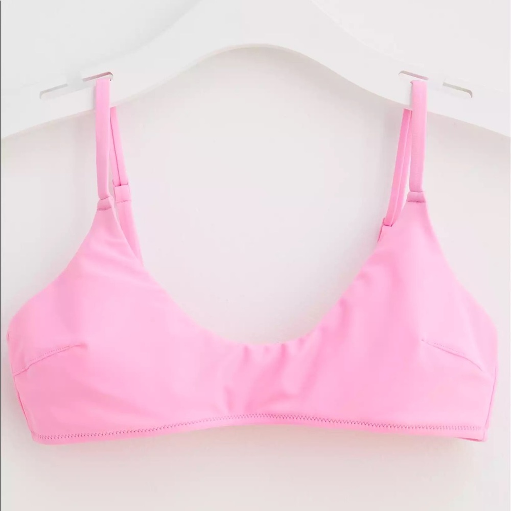 ✨3 for $25✨ Aerie Pink Scoop Bikini Top